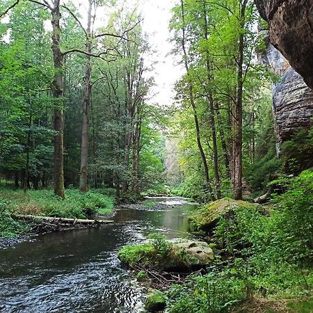 Apartmany Waldex Jetřichovice Buitenkant foto